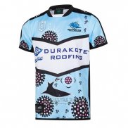 Camiseta Cronulla Sutherland Sharks Rugby 2019 Indigena